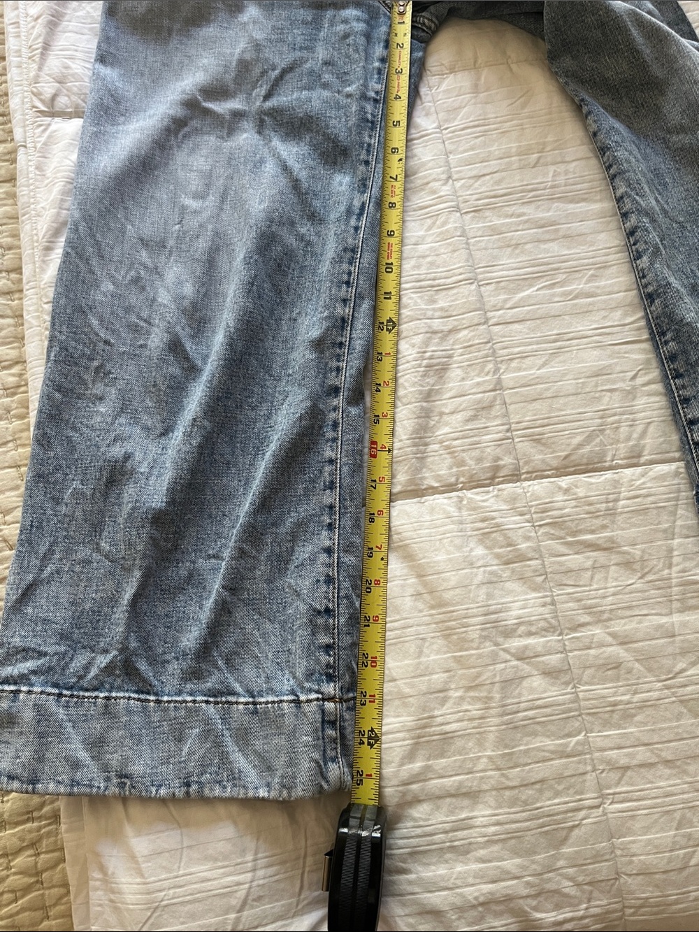 LC Lauren Conrad Light Blue Wide Leg Jeans - Picture 4 of 4